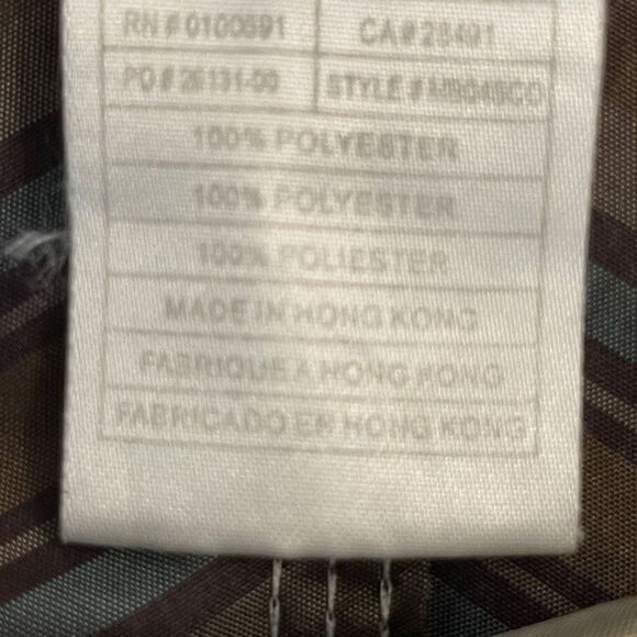 Hurley Men's Swimwear Plaid Surf Boardshorts Brown Blue Size 31 - Picture 3 of 7